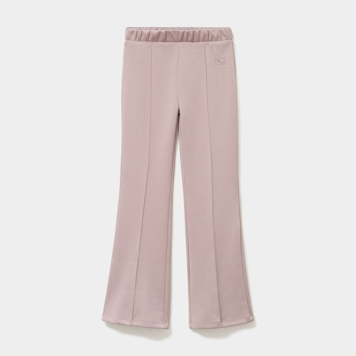 Pantalon de jogging bootcut stretch marron clair fille
