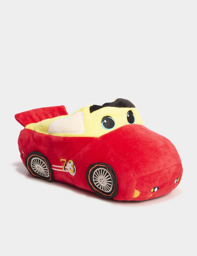 Mono chausson rouge gar&ccedil;on