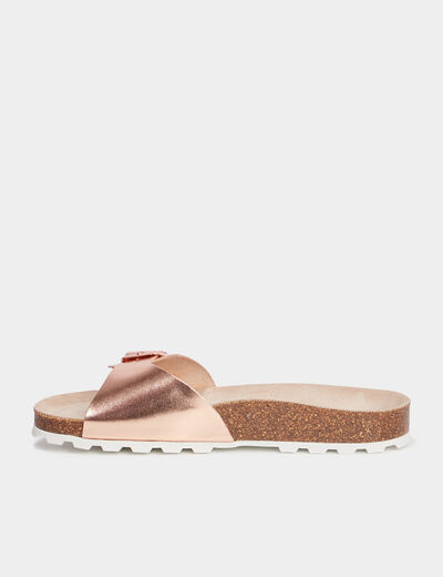 Mules Kickers Kickeyra rose femme