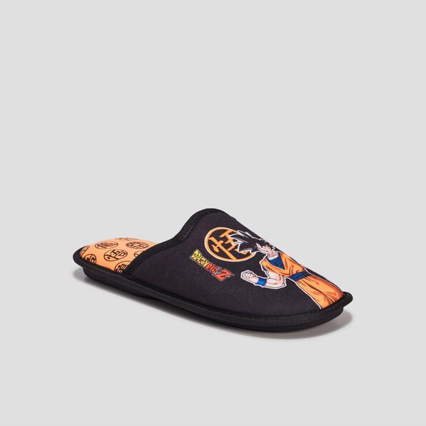 chaussons mules dragon ball z noir homme Chaussons mules Dragon Ball Z noir homme