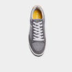 Tennis toile à lacets gris homme