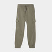 Pantalon de jogging cargo vert kaki garçon