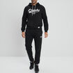 Pantalon jogging droit noir homme