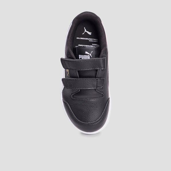 tennis basses a scratchs puma shuffle noir garcon Tennis basses à scratchs Puma Shuffle noir garçon