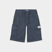 Bermuda cargo coton bleu marine garçon