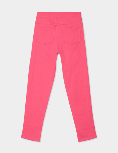 Tregging avec bandes rose fushia fille