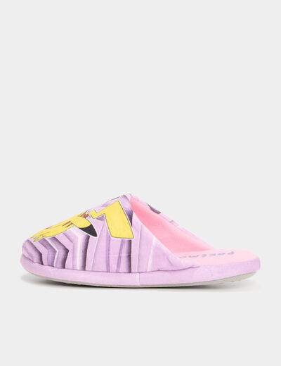 Chaussons mules Pokémon Pikachu multicolore fille