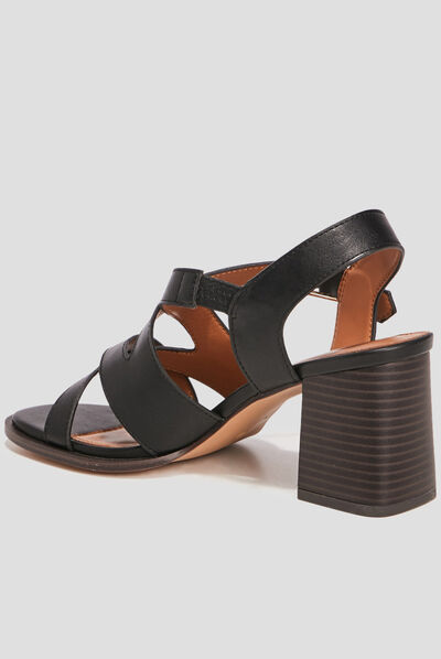 Sandales à talons Liberto noir femme