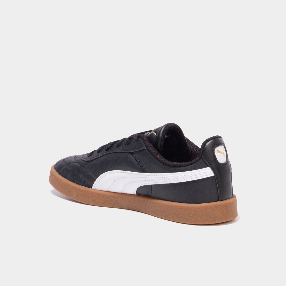 Tennis basses &agrave; lacets Puma Indoor noir gar&ccedil;on