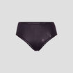Culotte couture invisible taille haute noir femme