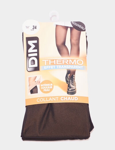 Collant thermo 50D DIM noir femme