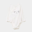 Ensemble 2 pi&egrave;ces coton blanc b&eacute;b&eacute;