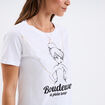 T-shirt coton Disney La Fée Clochette blanc femme