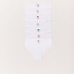 Lot 7 culottes coton blanc fille
