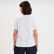 T-shirt coton C&eacute;line Dion blanc femme