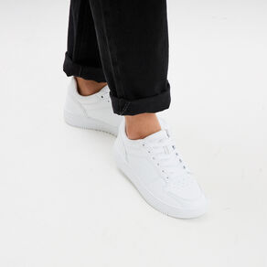 Tennis à lacets 2.0 Champion blanc femme