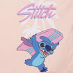 Maillot de bain une pièce Lilo et Stitch orange fluo fille
