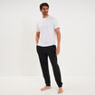 Lot 2 pantalons de pyjama coton gris homme