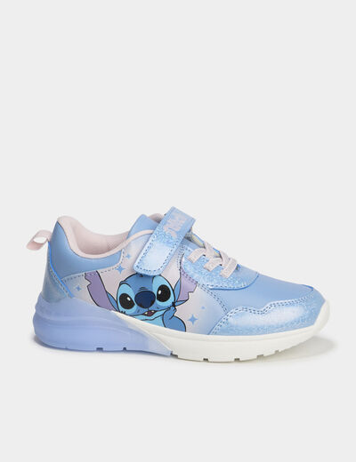 Baskets running lumineuses Stitch bleu fille