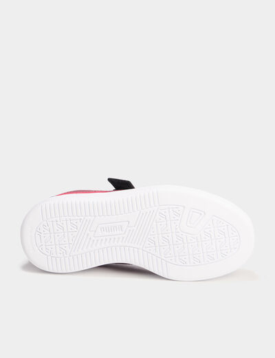 Tennis basses à scratchs Puma Caven 2.0 bordeaux garçon