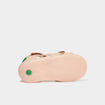 Sandales en cuir Kickers Binsia rose poudrée bébé fille