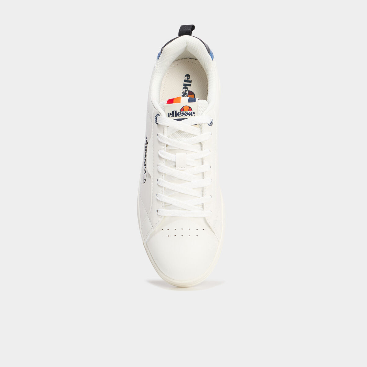 Tennis basses &agrave; lacets Ellesse blanc homme