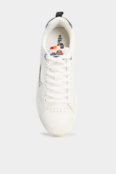 Tennis basses &agrave; lacets Ellesse blanc homme