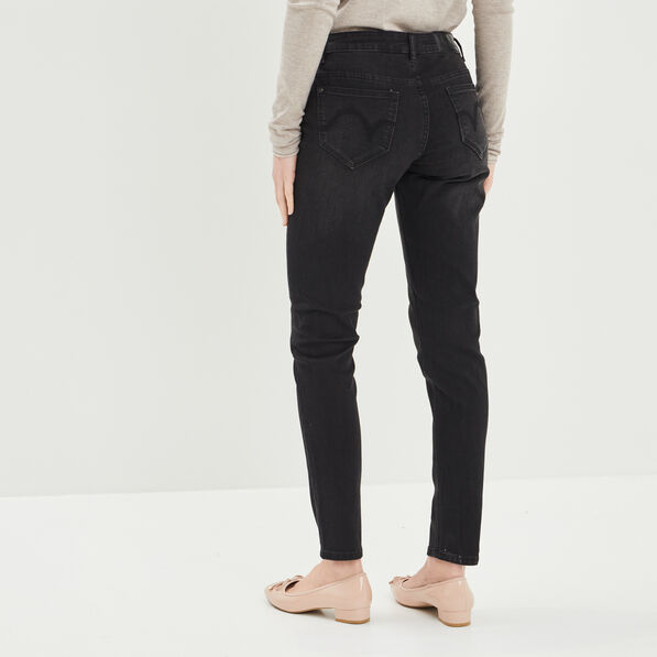 jeans skinny taille standard noir femme Jeans skinny taille standard noir femme