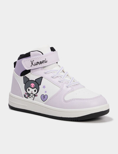 Baskets montantes Hello Kitty Kuromi violet fille