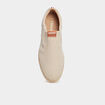 Slip-on confort toile effet espadrille sable homme