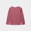Ensemble pyjama pantalon t-shirt coton vieux rose fille