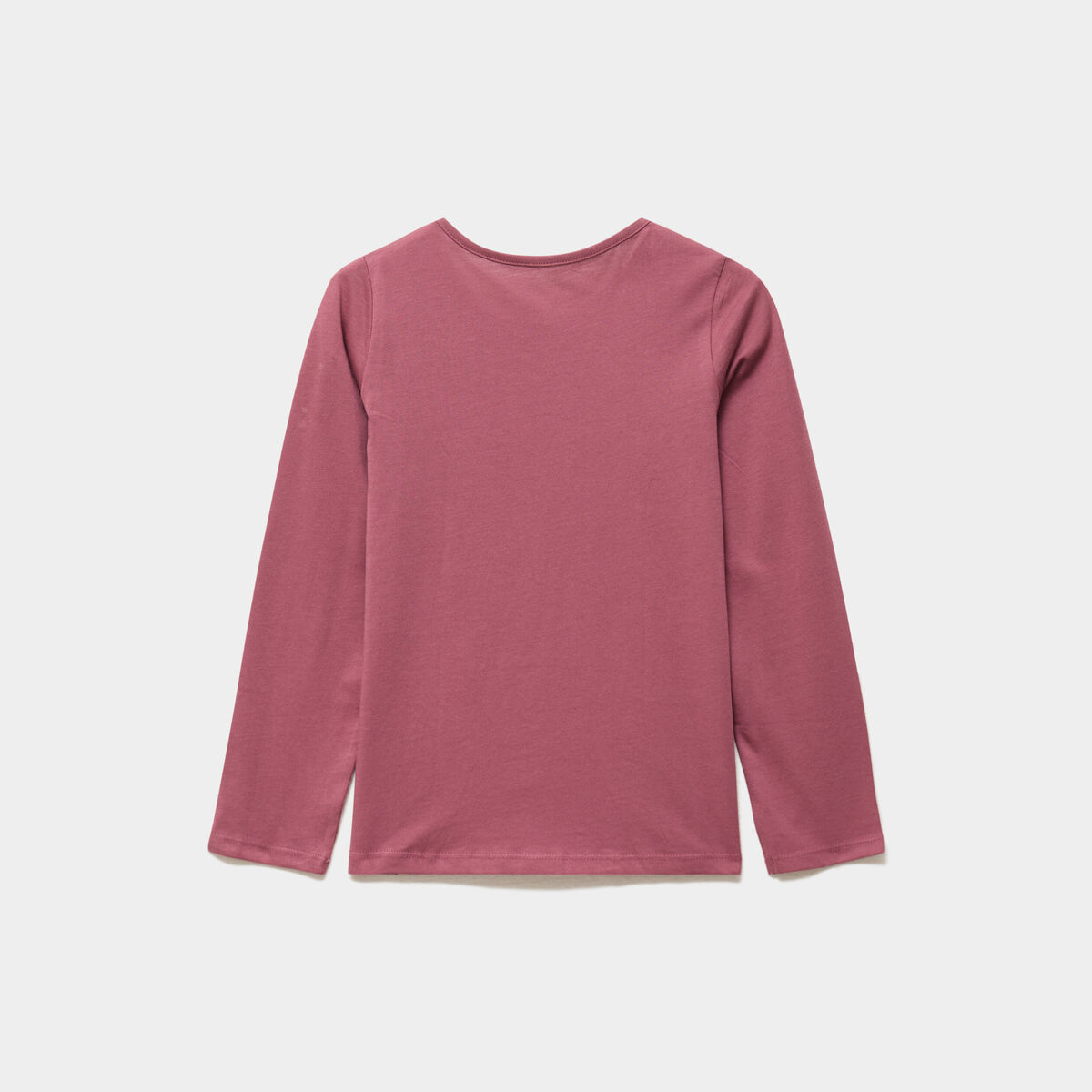 Ensemble pyjama pantalon t-shirt coton vieux rose fille