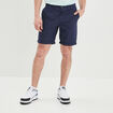 Bermuda chino regular bleu marine homme