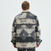 Surchemise droite manches longues Creeks gris homme