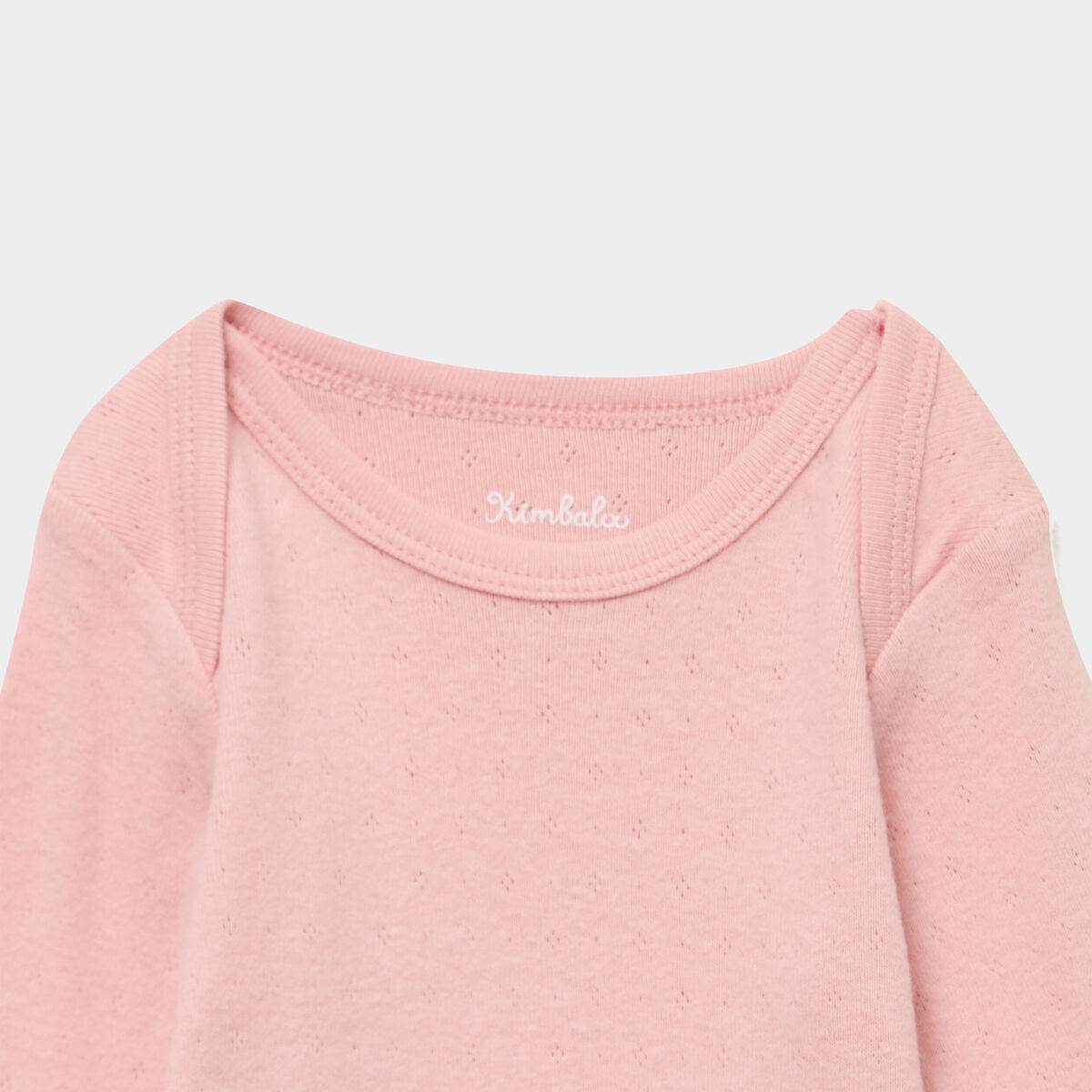Lot 3 bodies US coton manches longues rose b&eacute;b&eacute;