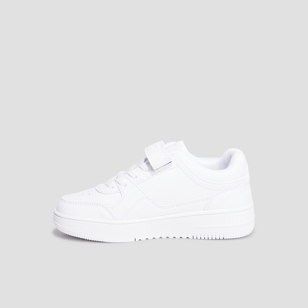 Tennis à lacets Champion blanc garçon