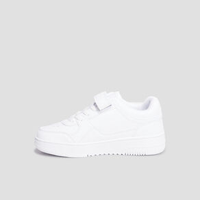 Tennis à lacets Champion blanc garçon