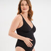 Maillot de bain une pièce grossesse noir femme maternité