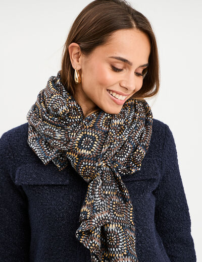 Foulard multicolore femme
