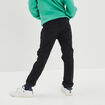 Pantalon regular avec poches noir gar&ccedil;on