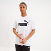T-shirt manches courtes coton Puma blanc homme