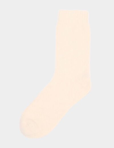 Lot 3 paires chaussettes sable femme