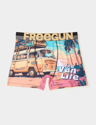Boxer Freegun jaune homme