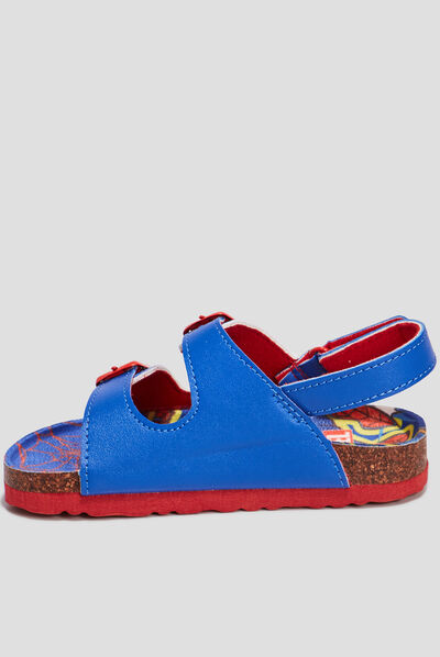 Sandales Spider-Man bleu marine garçon
