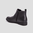 Bottines chelsea &agrave; clous noir fille