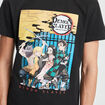 T-shirt Demon Slayer noir homme