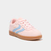 Baskets basses &agrave; lacets rose fille