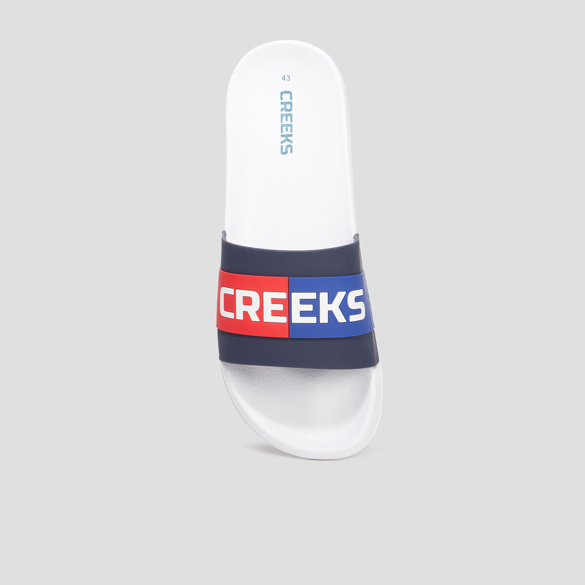 Mules avec bride large multicolore homme