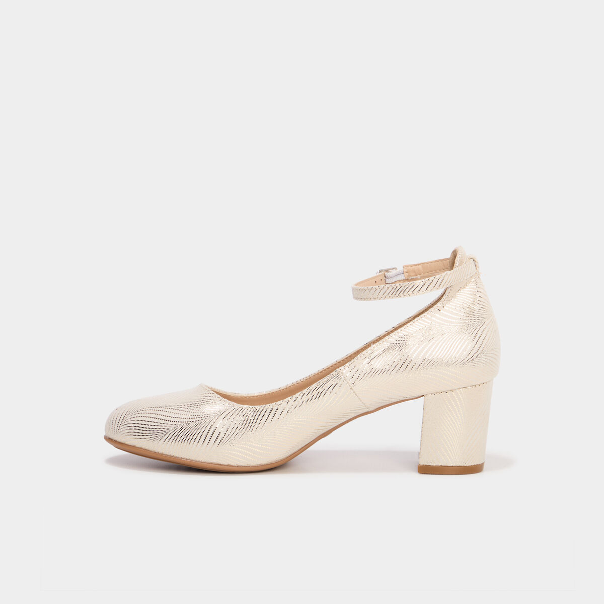 Escarpins à talons sable femme