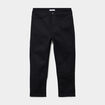 Pantalon capri slim twill 5 poches noir femme